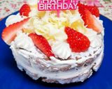 ❀*ココアとホワイトチョコのケーキ✿*作り方5写真