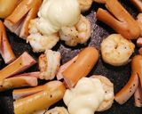 エビとウインナーのQP炒め作り方3写真