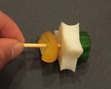 父の日に☆柚子胡椒香るかまぼこピンチョス作り方6写真