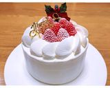 苺のクリスマスケーキ サントノーレ口金作り方8写真