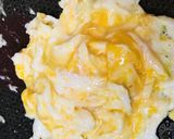簡単☆半熟玉子焼きをのせたレタスのサラダ作り方2写真