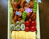 運動会のお弁当記録 2018作り方3写真