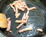 ベーコンと野菜のチーズリゾット！作り方4写真