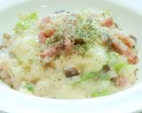 ベーコンと野菜のチーズリゾット！作り方9写真