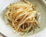 簡単！かき菜のナムル。お弁当、おつまみに作り方4写真