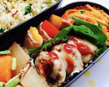 お弁当に作り置きハンバーグ！冷凍活用作り方11写真