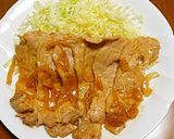 中学男子弁当（１６）生姜焼き作り方1写真