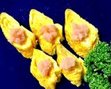 卵一個でふんわりじわ旨☆塩酒粕入り卵焼き作り方6写真