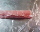 薄切り肉のコロコロチャーシュー作り方2写真