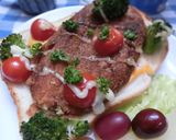 カレーパン&野菜のチーズトースト作り方7写真