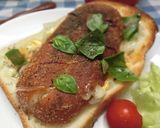 カレーパン＆柔らか新玉葱のバジルトースト作り方7写真