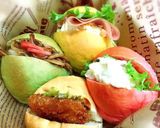 基本のパン生地で♡3色マーブル食パン♡作り方23写真