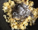簡単！しらすと塩昆布のポン酢チャーハン♪作り方3写真