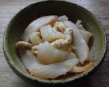 白菜・油揚げ・さつま揚げのサッと煮♪作り方4写真