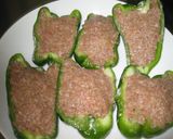 簡単ふわふわジューシーなピーマン肉詰め作り方4写真