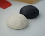 モノクロ☆マーブル食パン作り方4写真