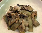 簡単!豚バラと茄子の炒め物作り方5写真