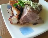 最強つまみ！タコと豚バラのあっさり角煮作り方8写真