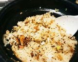 梅干とサバ味噌煮缶の炊き込みご飯作り方3写真