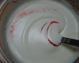 春待ち♪いちごマーブルのレアチーズケーキ作り方17写真