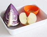紫キャベツの常備菜でお弁当をカラフルに♪作り方1写真