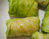 お出汁香る♪和風ロールキャベツ♪作り方17写真