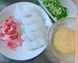 簡単！ふんわり卵のしらたき入り中華スープ作り方2写真