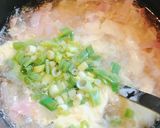 簡単！ふんわり卵のしらたき入り中華スープ作り方6写真