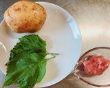 レンジで簡単！新じゃがいもの明太バター作り方1写真