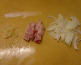 簡単昼食　オートミールのトマトリゾット風作り方1写真