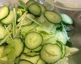 グリーンサラダ作り方16写真