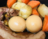 豚の角煮●野菜もいっしょに甘煮作り方4写真