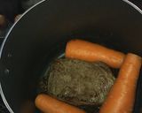 ☕牛スネ肉とニンジンの喫茶店家カレー作り方10写真