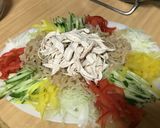 くらげサラダ からし味作り方3写真