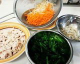 4種野菜とささみのナムル作り方4写真