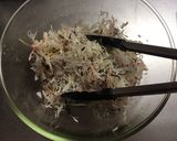 皿うどんで？！パリパリ無限キャベツサラダ作り方3写真