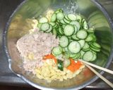 マカロニサラダ♪簡単ツナ缶きゅうり卵作り方7写真