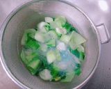＊青梗菜とカニカマのさっぱり春雨サラダ＊作り方3写真