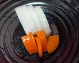 ほっこり♪春キャベツと根菜のお味噌汁作り方1写真