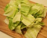 お弁当もう一品に＊明太子キャベツ作り方1写真