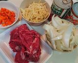 おかわり覚悟✨自家製ビーフストロガノフ作り方1写真