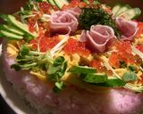 ひな祭りや記念日に♡豪華な☆ケーキ寿司♡作り方8写真