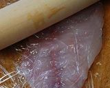 鯛のカルパッチョ　ミルフィーユ仕立て作り方1写真