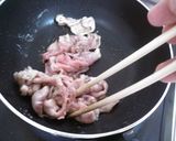 豚とじゃが芋、ピーマン炒め作り方3写真