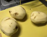 ジャガイモとコンビーフの炒め物作り方1写真
