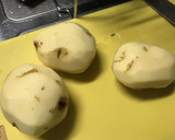 ジャガイモとコンビーフの炒め物作り方1写真