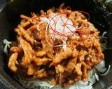 驚愕レシピNo.16 細切り豚肉の辛旨丼作り方11写真