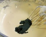 よもぎのデコロールケーキ*特選作り方24写真