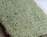 よもぎのデコロールケーキ*特選作り方44写真