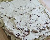 よもぎのデコロールケーキ*特選作り方47写真